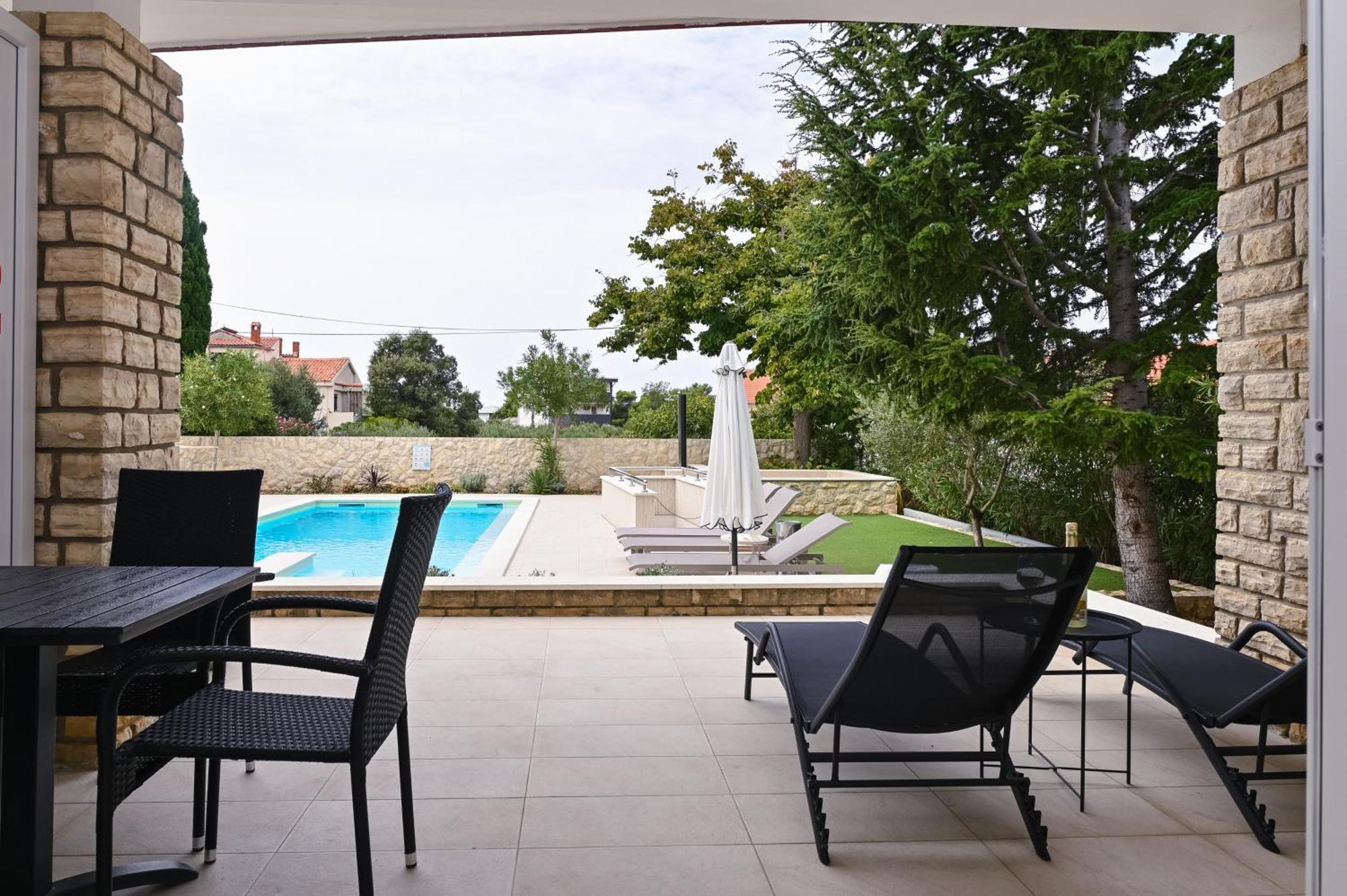 Seagull Pool Apartments & Studios Novalja Kamer foto